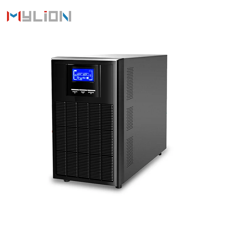 High Frequency Online UPS 6000Va 6000W Pure Sine Wave Uninterruptible Power Supply  System For Generator Room