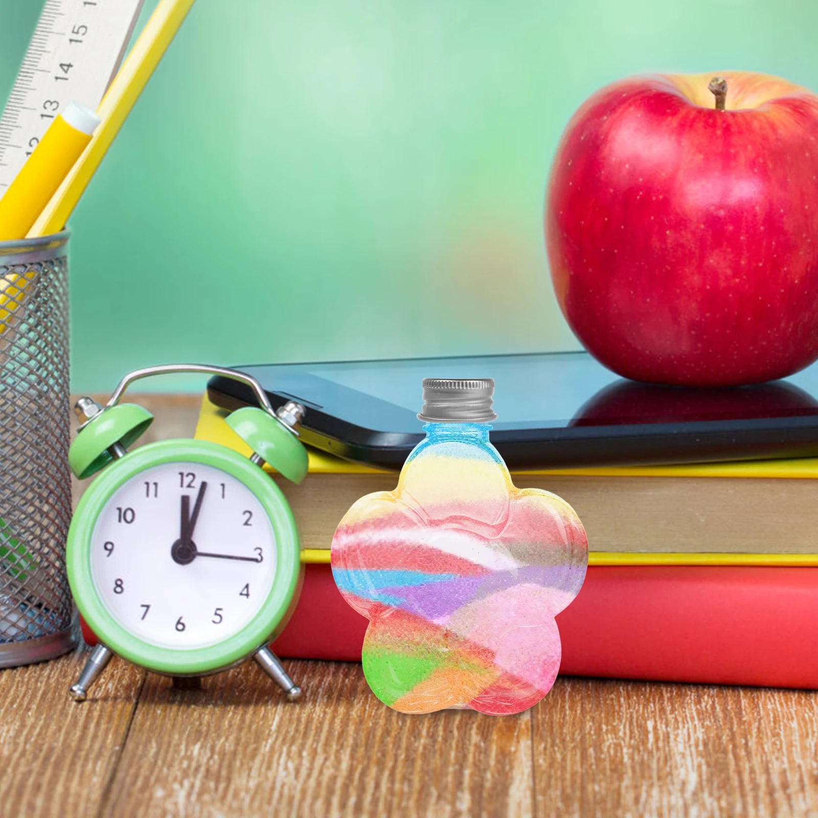 

10pcs Sand Art Bottles Plastic Star Shaped Clear Mini Jars Vials For Kids Crafts Diy Wishing Wedding Party Decor