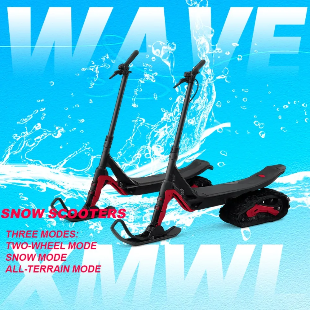 

Multifunctional Electric Scooter Snow/off-road/city Scooter All-terrain Scooter Wheeled Model Can Be Converted To Track Mode