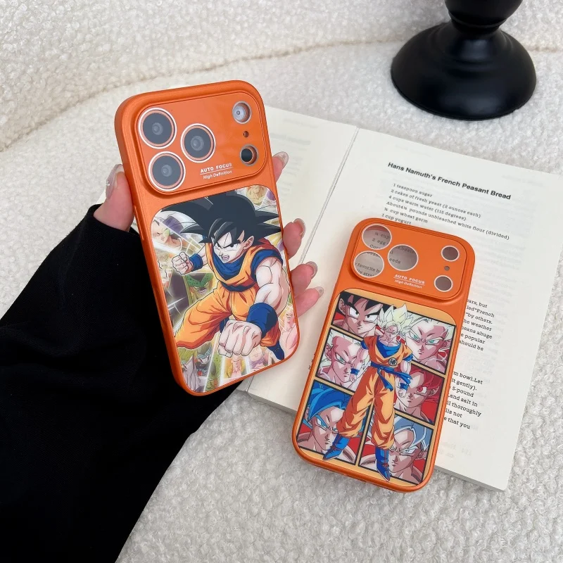 Orange Dragon Ball Son Goku Phone Case for iPhone 17ProMax 13 14 15 16 17 Pro Max Magnetic for Magsafe shockproof Cover Anime view 2