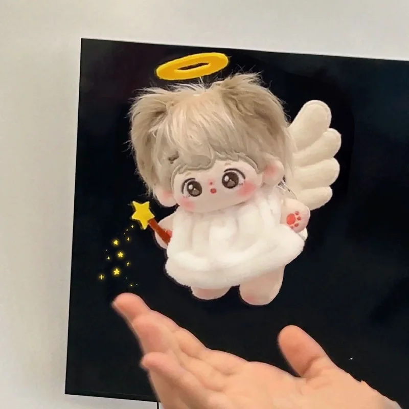 10cm Cotton Doll Clothing Flying Magic Angel Series Without Attributes Universal Cute Dressing Doll Clothing Suit Kawaii Dress