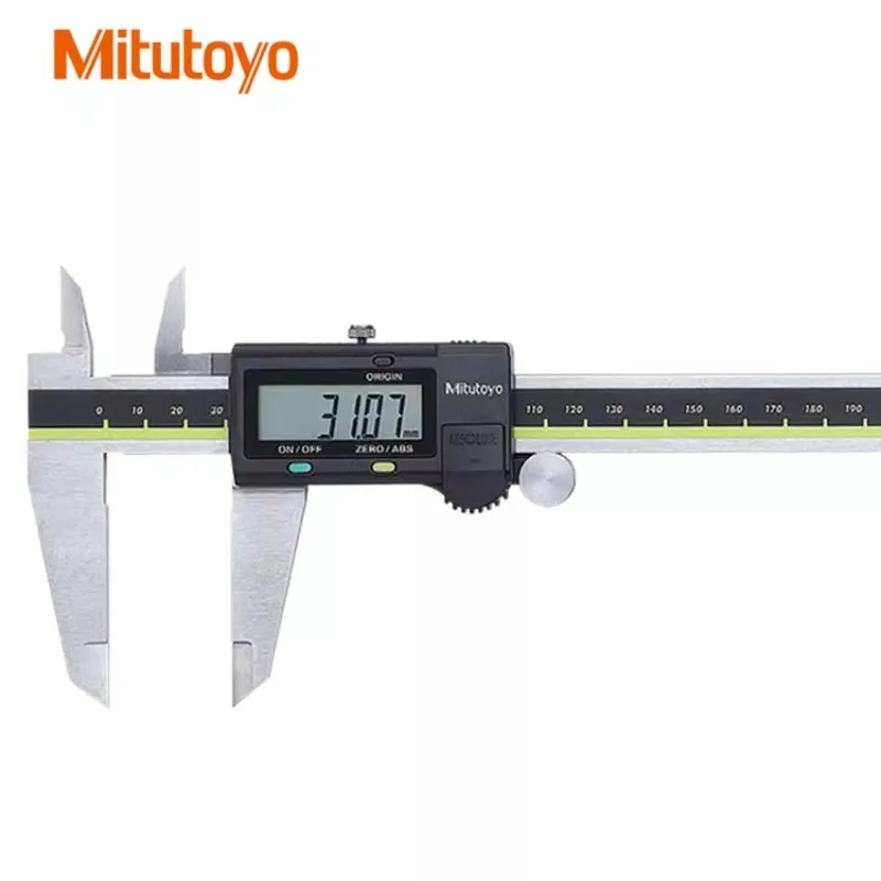 Mitutoyo suwmiarka elektroniczna absolutne 0-150mm 0-300mm cyfrowe suwmiarki ze stali nierdzewnej 8 Cal/metryczne 8 \