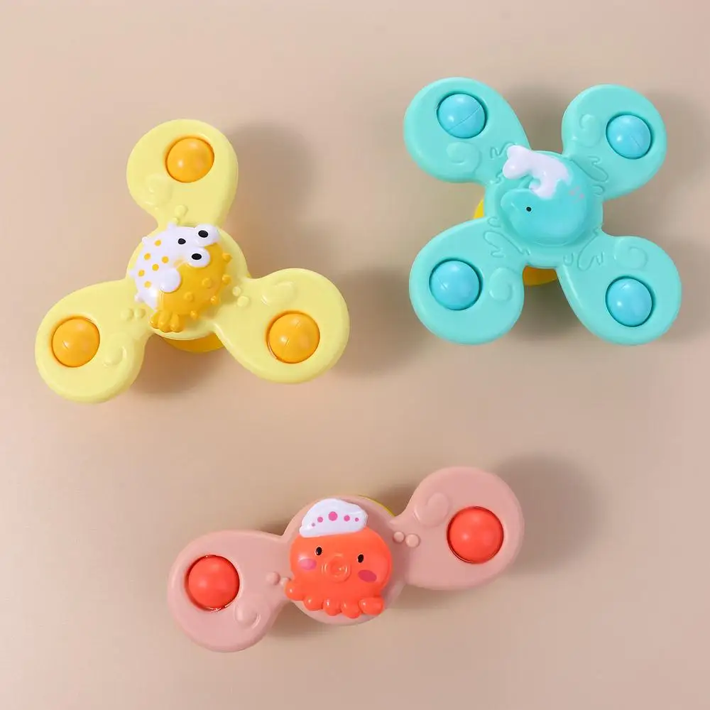 

Education Gyroscope Spinning Top Baby Games Baby Spin Top Bath Toys Finger Spinner Toys Bathing Sucker Spinner Suction Cup Toy