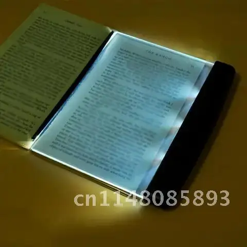 

2021 Creative People Thinking Mind LED Panel Night Light Wireless Book Lovers Reading Lamp Flat Plate Eyes Light