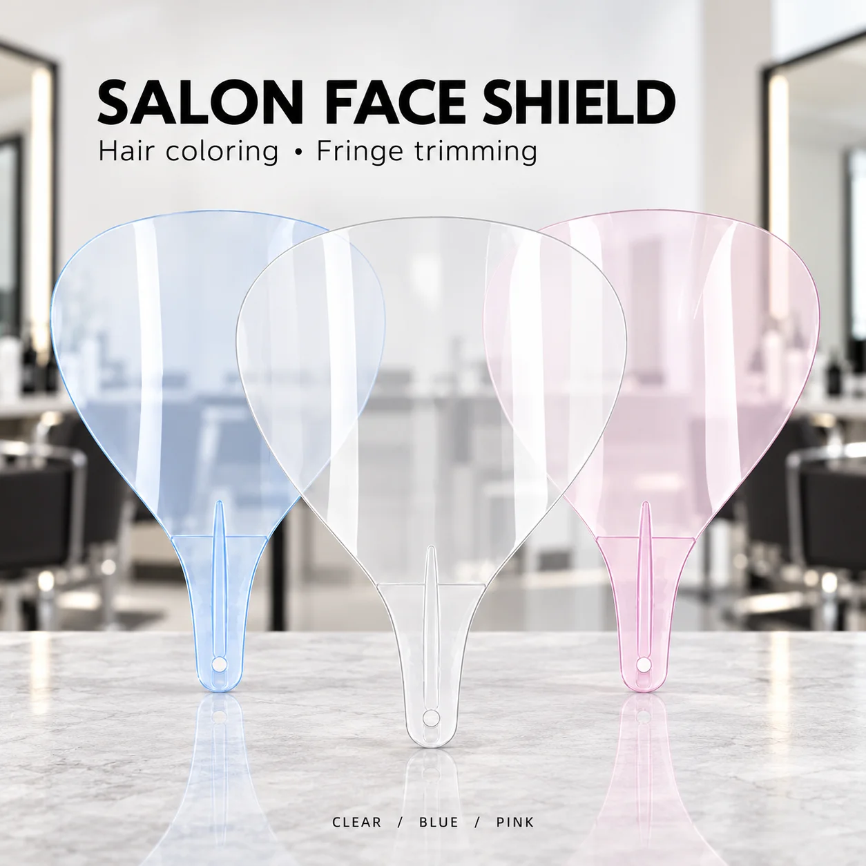Transparent Hair Cutting Face Shield Barber Mask Disposable Waterproof Salon Hairdressing Protector Home Dyeing Adult for Unisex