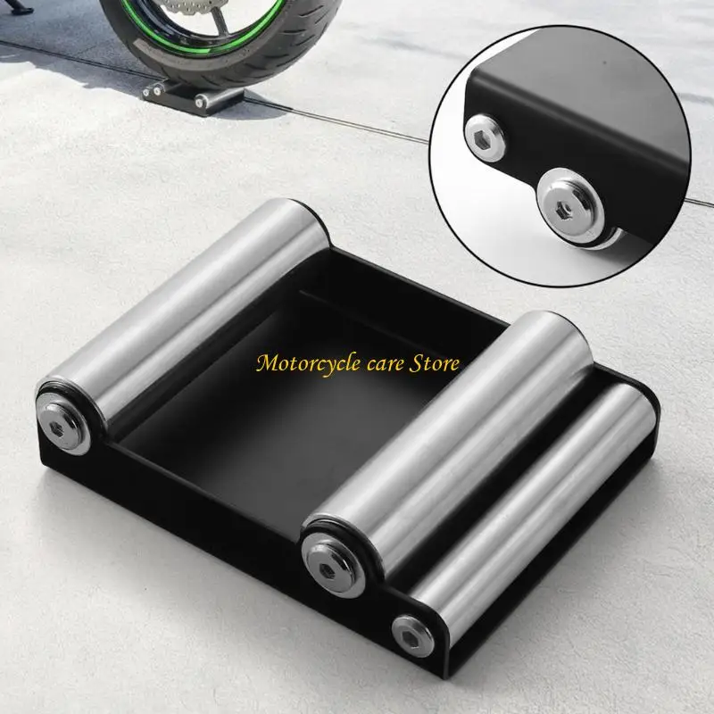 

U75F Upgrades Motorcycle & Bike Tire Cleaning Stand Portable Tire Cleaning Rack for Efficient Maintenance & Easy Operation