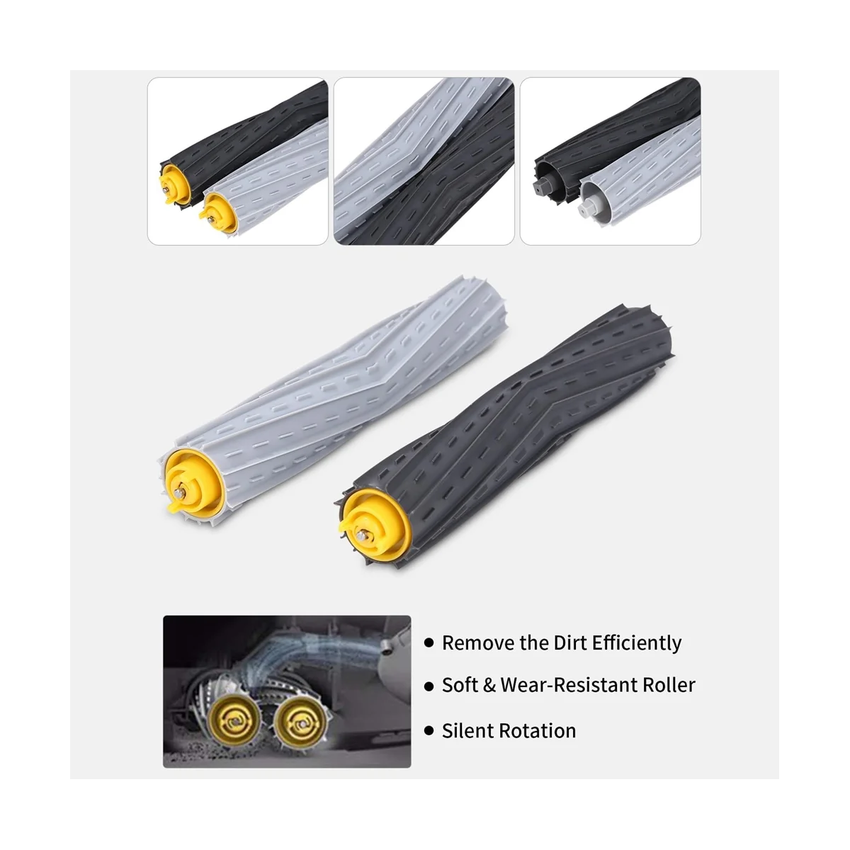 Запасные части для iRobot Roomba Series 800 900, аксессуары для кистей для 866 871 880 890 960 966 971