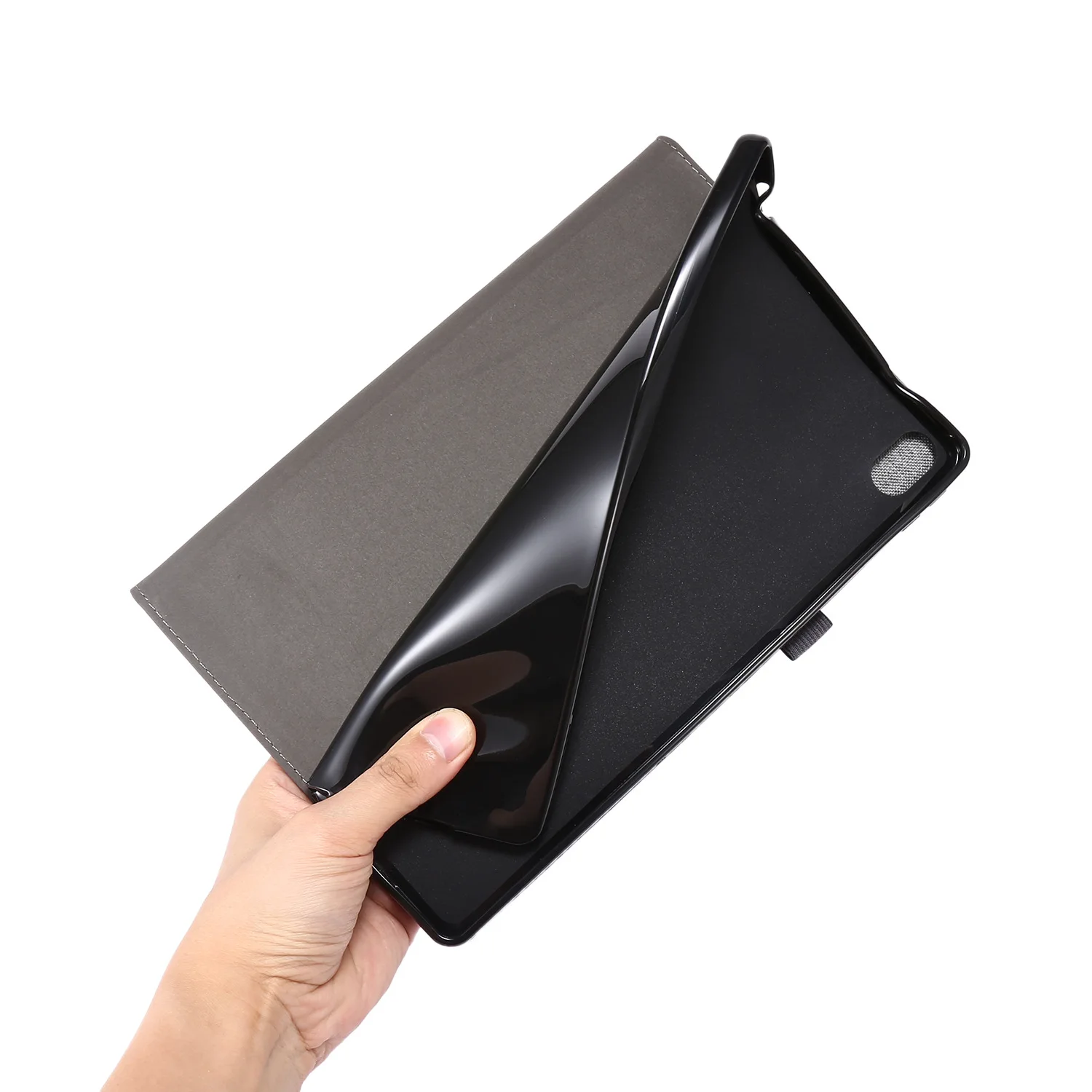 Funda de tableta con tapa de TPU de tela para Lenovo Tab P11, funda de tableta de 11 pulgadas 2020 para Lenovo Tab P11 Pro, funda de 11,5 TB-J706F TB-J606F