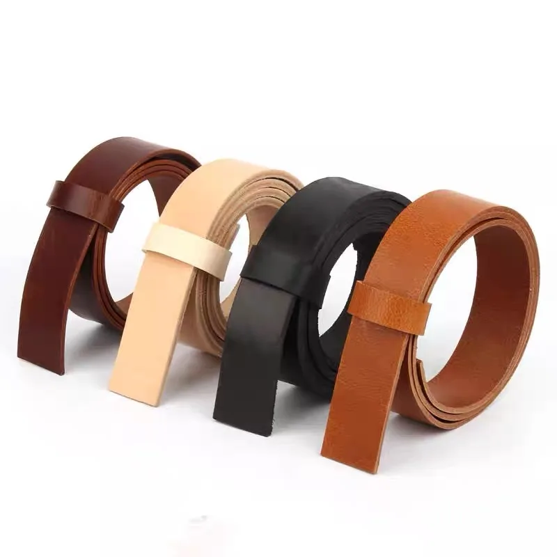 حزام جلد البقر الأصلي للرجال بإبزيم على الحدود السوداء مستورد من إيطاليا، حزام من جلد البقر بطبقة علوية، 304 من الفولاذ المقاوم للصدأ بدون أسنان #6