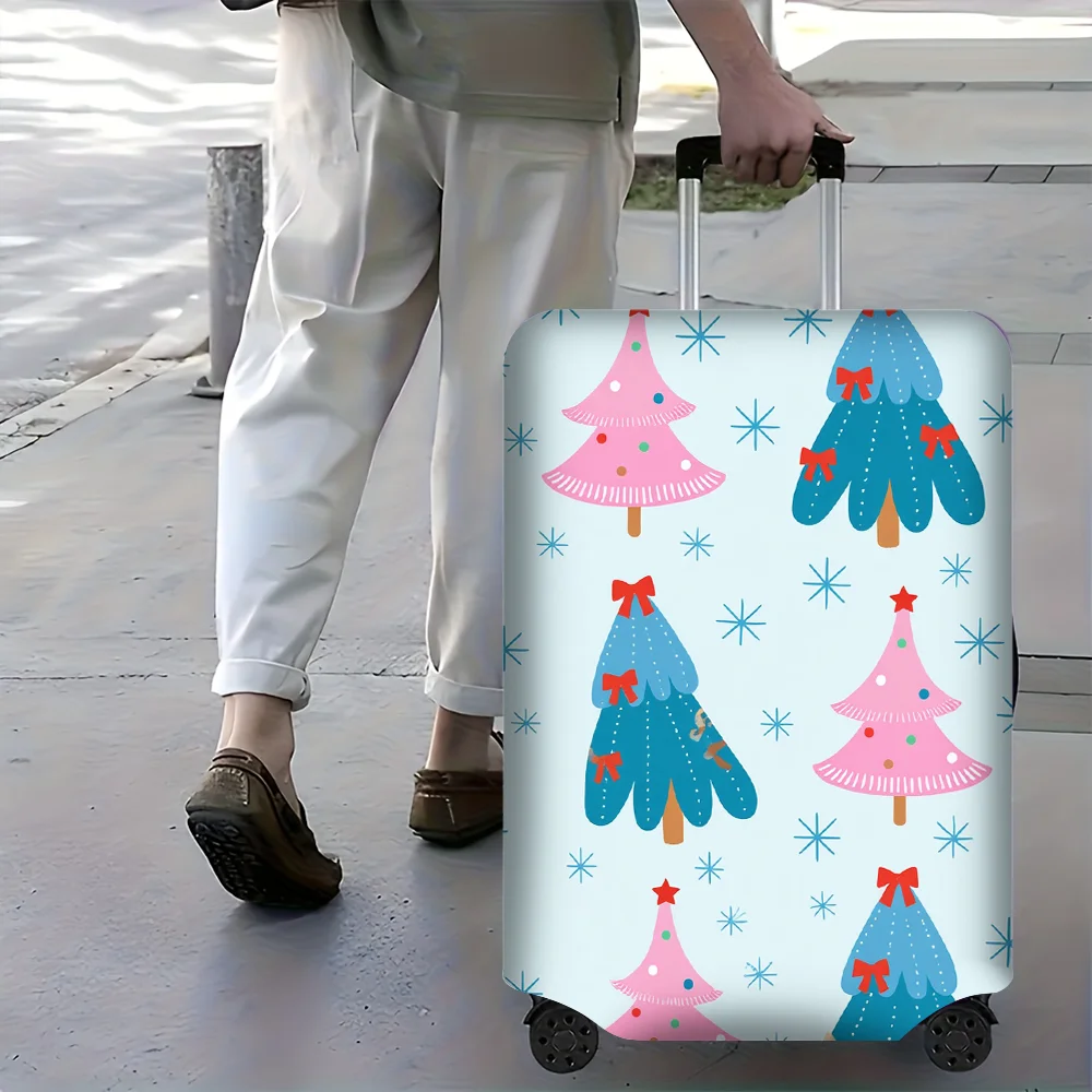 1-unidade-de-capa-para-mala-com-estampa-de-arvore-de-natal-azul-e-rosa-em-estilo-cartoon-para-malas-de-18-a-32-polegadas-acessorio-de-viagem-elastico-e-resistente-a-poeira