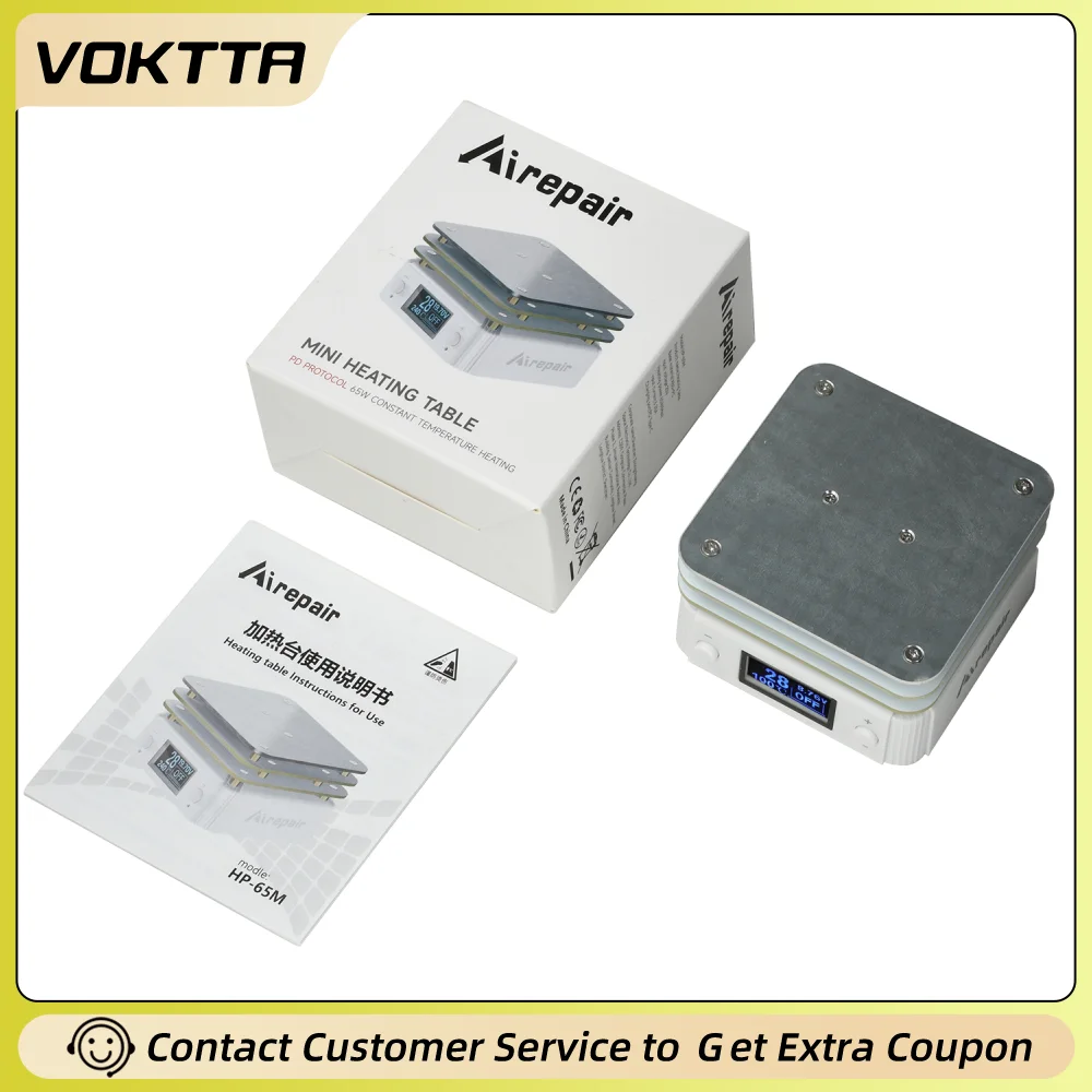 Mini digitaal soldeerstation met constante temperatuur, verstelbaar verwarmingskussen PD65W 20V draagbaar type C lasgereedschap