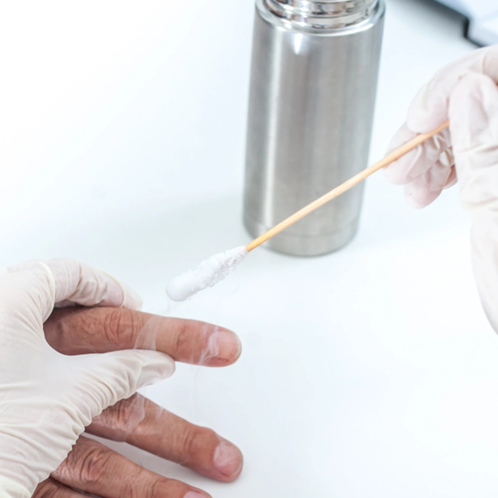 

5 Bags 6 Inch Single Tip Cotton Swabs Round Head Industrial Purification Sterile Cleaning Applicators Device Home Use