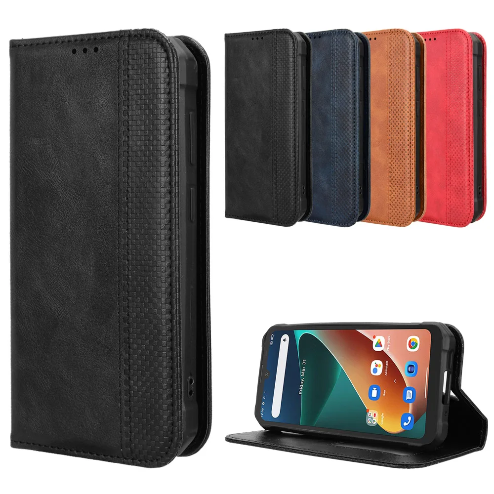 ل Blackview Oscal S70 Pro جودة عالية بولي Leather الجلود + حافظة هاتف حماية من البولي يوريثان لـ OscalS70Pro فليب مضاد للخبط #6