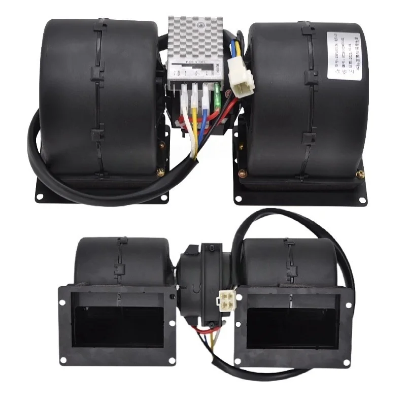Doosan Daewoo DX55-9-9C DX60-9-9C Excavator Air Conditioning Blower Heater Motor Replacement Part for Heavy Equipment