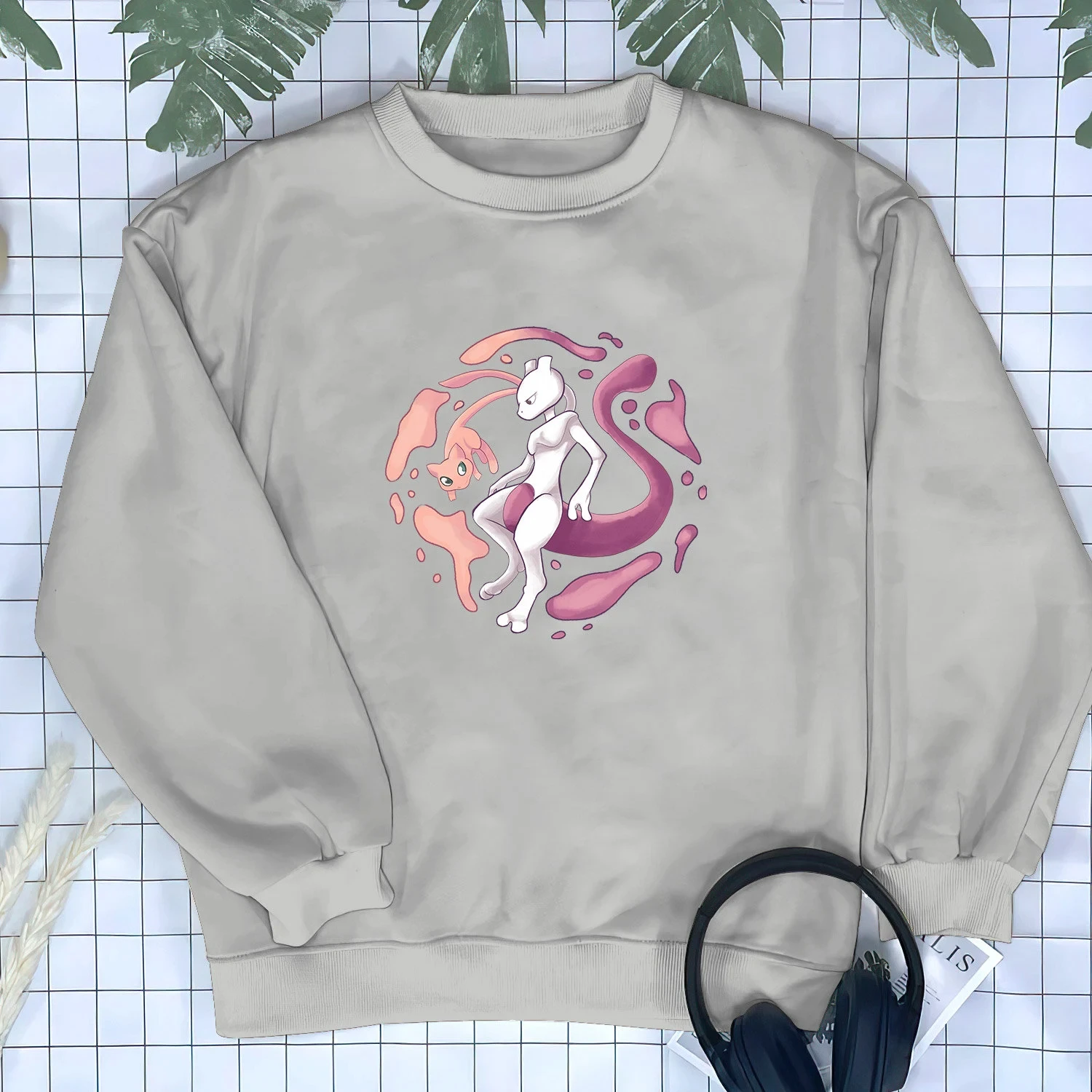 Sweat-shirt Anime Expo pour femme, vêtements mignons, monstre de dessin animé, imprimé animal de compagnie, tendance féminine, décontracté, confortable, mode, offre spéciale, nouveau, 2024