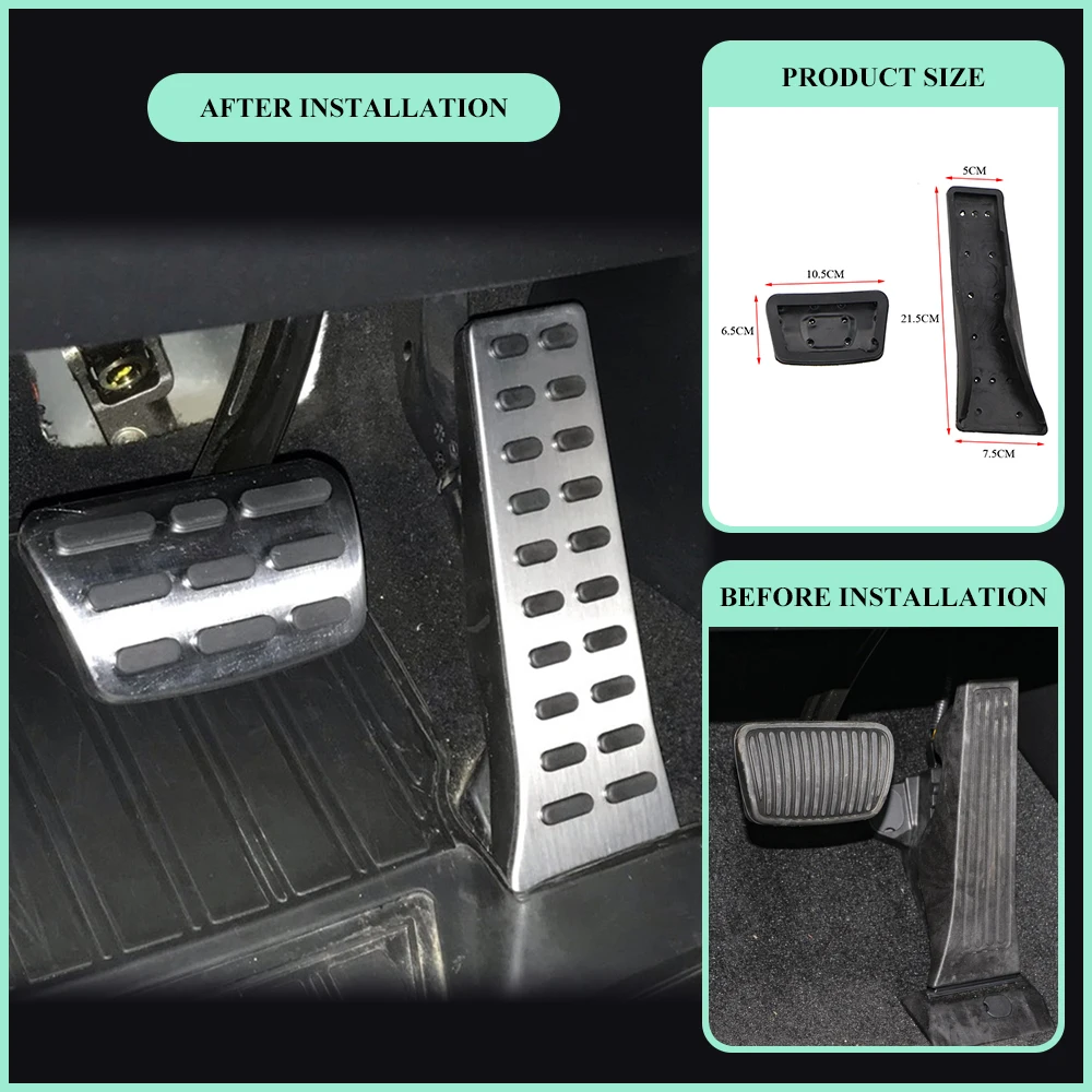 Car Pedals Gas Brake Pedal Cover for Kia Sorento KX5 K5 Ceed Optima Sportage QL for Hyundai Sonata I40 Tucson Santa Fe IX35