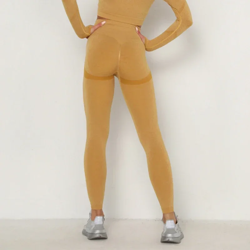 Push up leggins calças de yoga energia elástica ginásio menina cintura alta sem costura leggings macio esporte feminino fitness runningstights