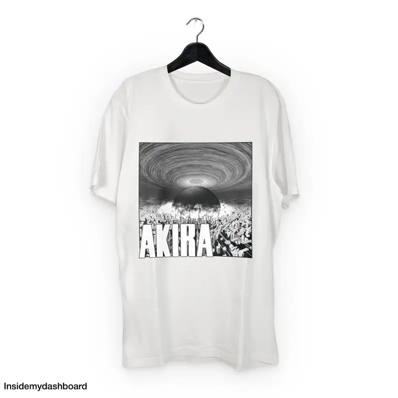 Akira Tokyo's Explosive Rebirth T-Shirt, Akira Anime Tee, Akira Manga T-Shirt, Kaneda Anime Tee