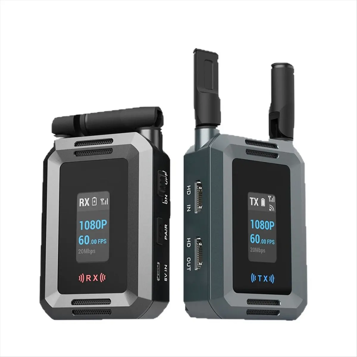 L77A XVision HD Wireless Video TX&RX 1080P60 UVC Streaming 80ms Low Latency No Noise for Camera/Smartphone/PC Live Streaming