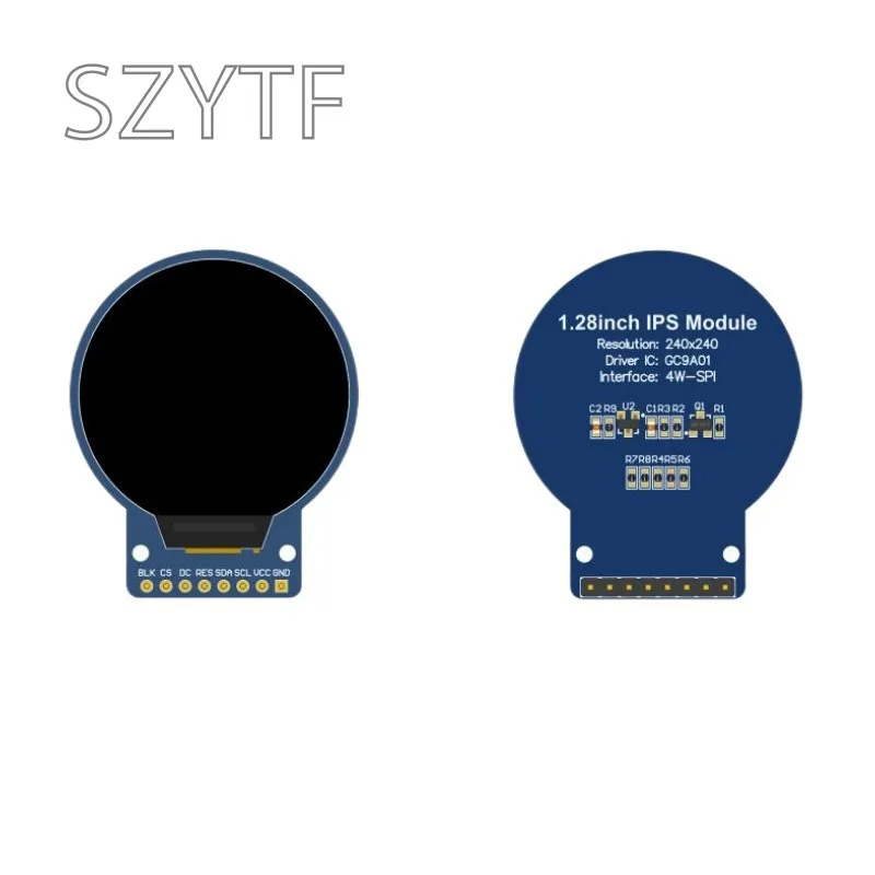 TFT Display 1.28 Inch TFT LCD Display Module Round RGB 240*240 GC9A01 Driver 4 Wire SPI Interface 240x240 PCB For Arduino