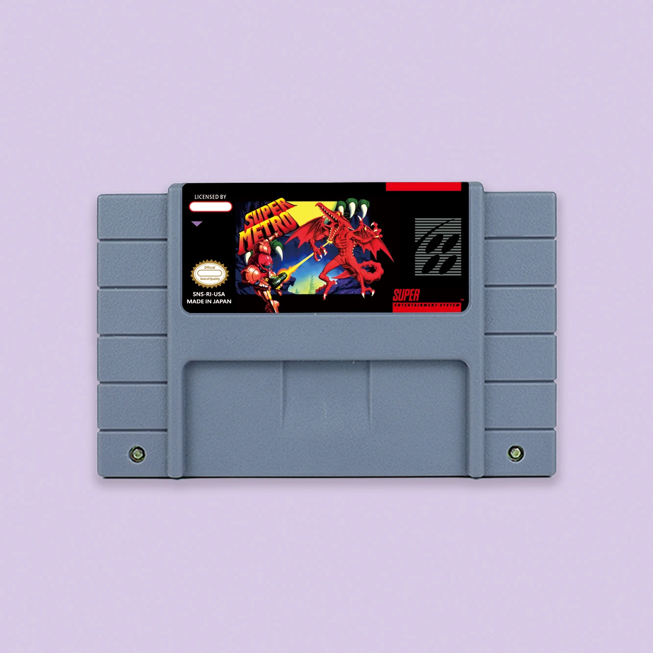 Super Metroided Hyper Metroided RPG games for SNES 16 bit USA NTSC or EUR PAL Video Game Consoles Cartridge