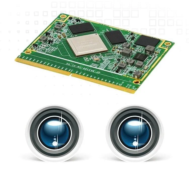 Picture 6: ARM board 64-bit processor RK3399 MPU 1.8GHz embedded Android  board support tablet PC, Robot, Digital Signage etc.