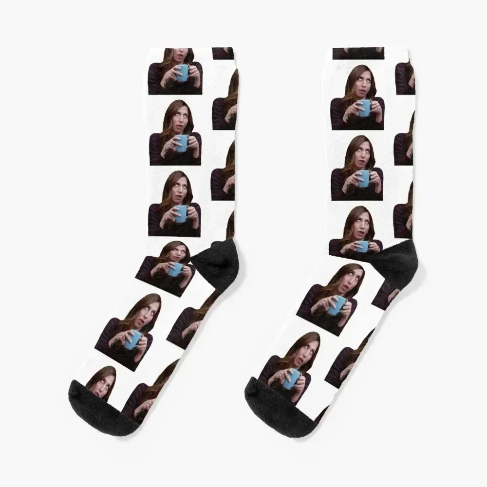 

Gina Linetti eye roll Socks sports stockings compression funny gift Socks Female Men's