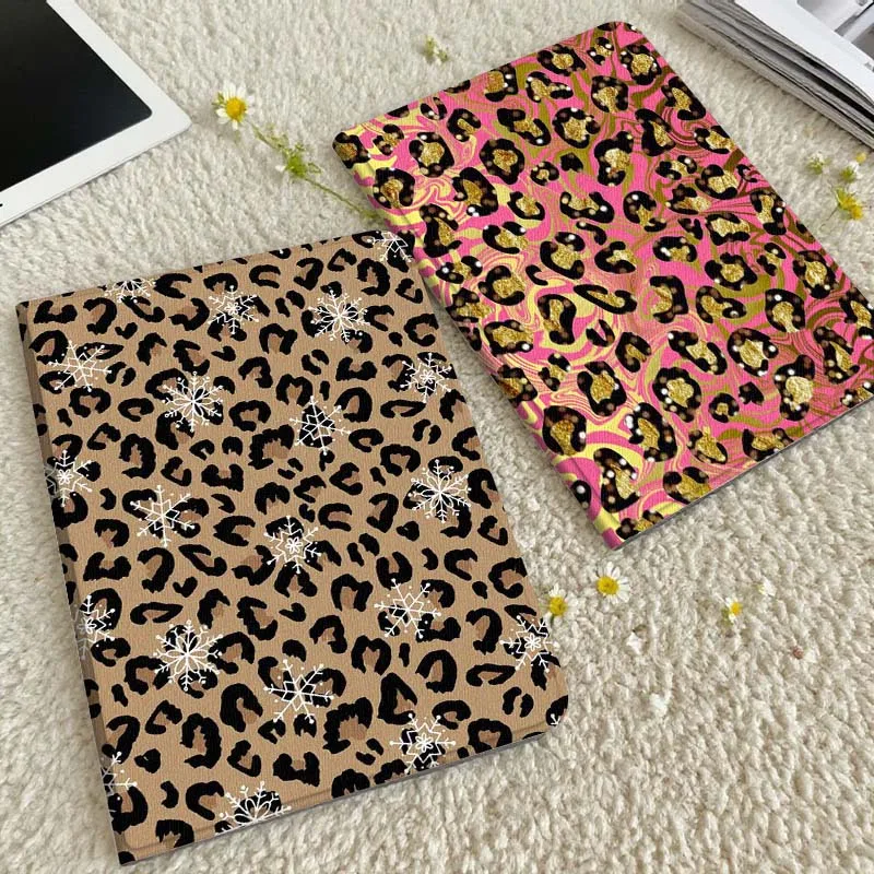 

Leopard Snowflake Print Gift Tablet Case For Xiaomi Redmi Mini Pad SE K 2 4 5 6 7 8 2023 2025 11 8.8 11.2 10.1 Pro