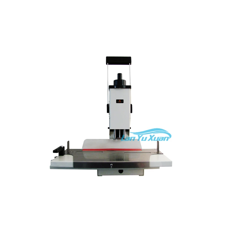 SG-290B Manual Single Hole Puncher 300 Sheets Paper Hand Menu Punch Cloth Drilling Machine