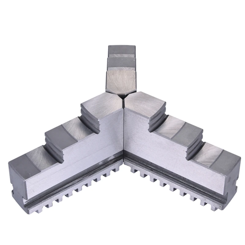 TULX Positive Claw K11-80 K11-100 K11-125 K11-130 K11-160 K11-200 Universal Three-jaw Chuck Claw Card Foot 3Pcs/Set Mechanical