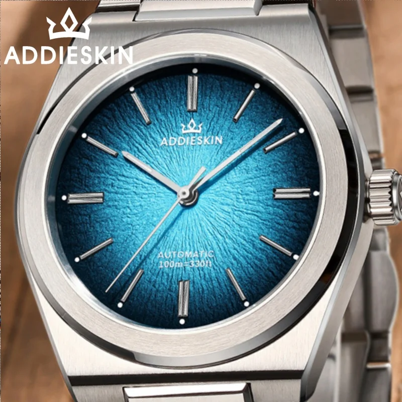 

AddiesKin 10Bar Waterproof K001 Automatic Mechanical Watch BGW9 Super Luminous Sapphire Glass 9015 Movement Luxury Watch For Men