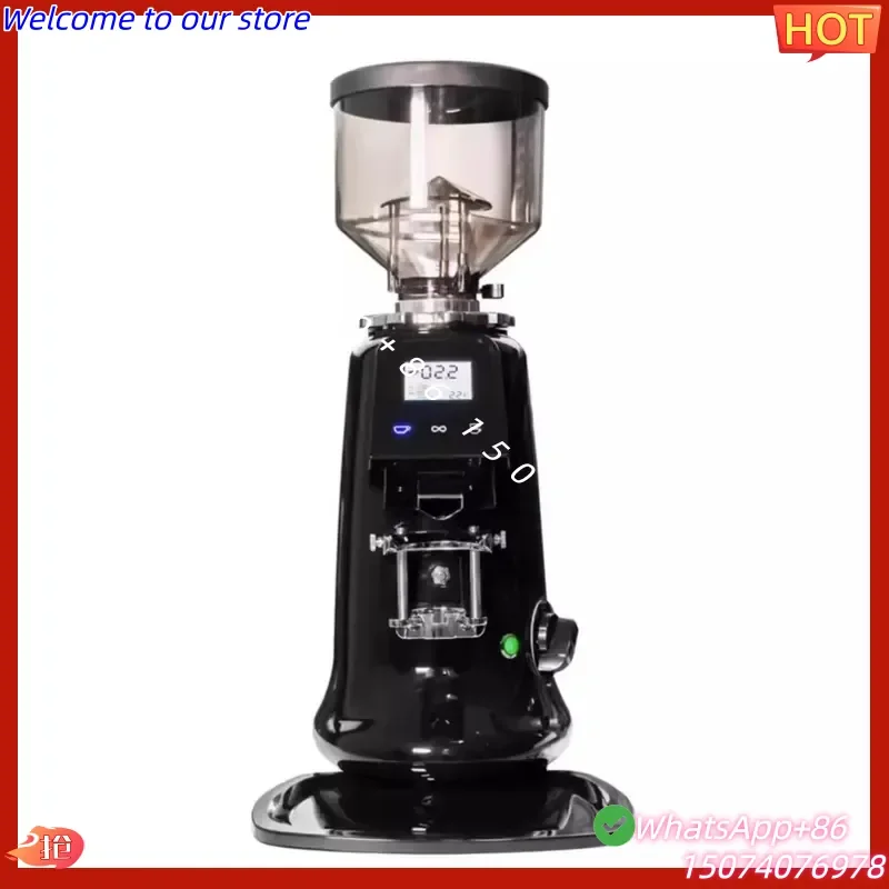 Molinillo de Café Eléctrico Italiano 2026 AG Grinder-600 con Control Electrónico, Cuchilla Comercial de 64mm y Carcasa de Aluminio