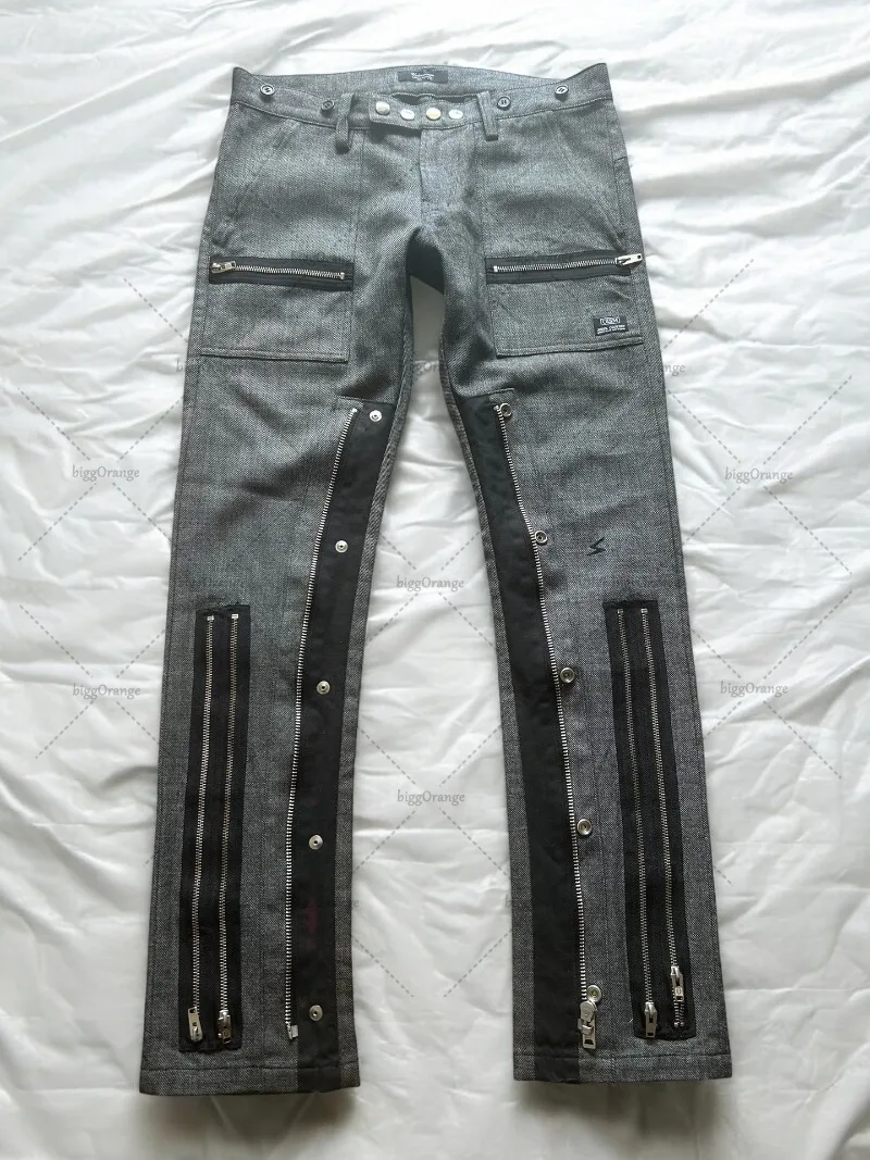 

European American Hip-hop Harajuku Retro Oversized High Waist Jeans Women Y2K Casual Street Vintage Straight Wide-leg Pants Men