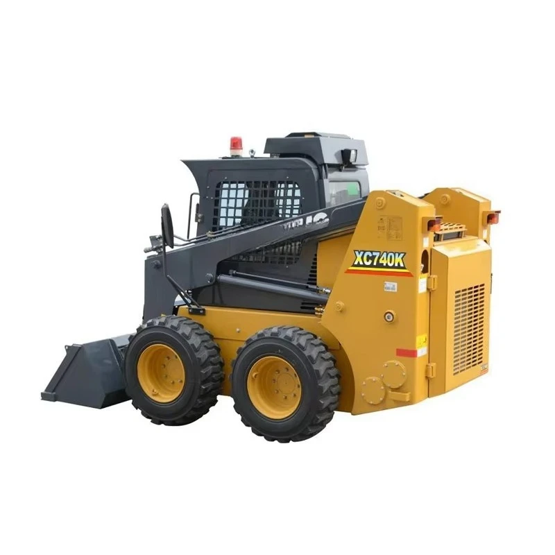 Venta Caliente 750kg 1ton Mini Cargador XC740K Minargeuse compacte