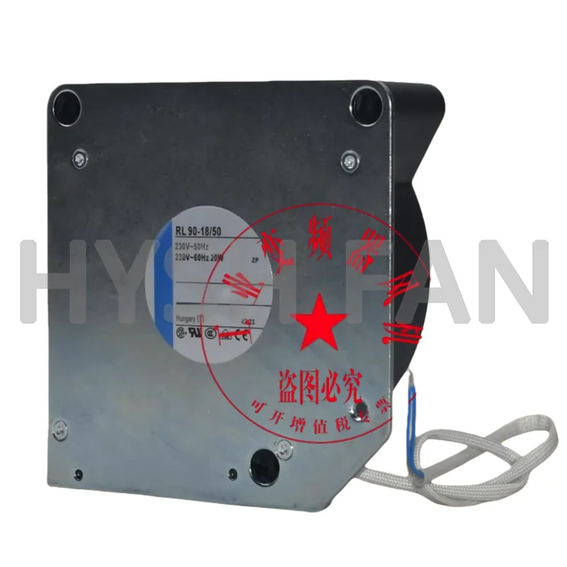 

Brand-new Fan RL90-18/50 AC230 20W Centrifugal Turbine Fan