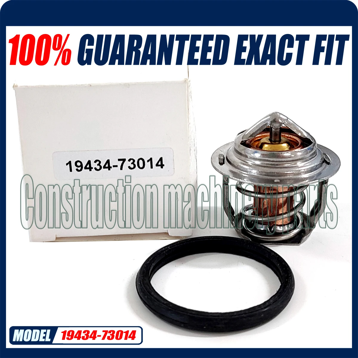 19434-73014 71℃ Thermostat Fit For Kubota V1505 Engine X24 Tractor Loader Excavator