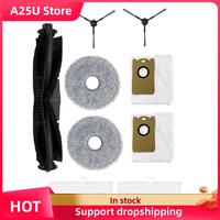 A25U Sweeping Machine Accessories(9 Pcs) For Proscenic M9 Main Side Brush Mop Filter Dust Bags