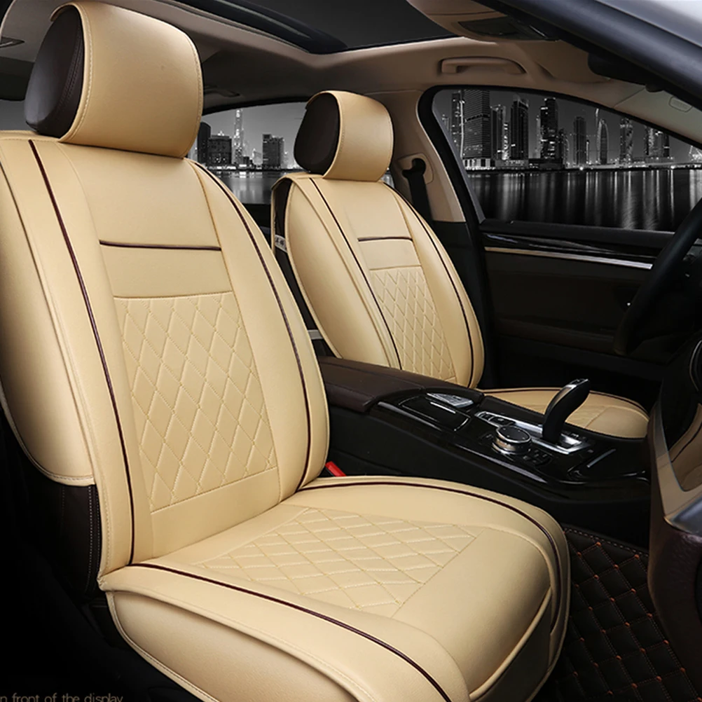 

Universal Car Seat Cover Durable Material Side Compatible Modern Design Protective Mat Cushion Fits Cars Trucks SUV