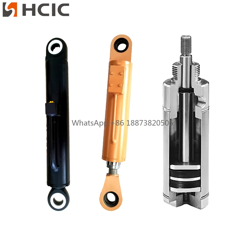 Customizable Heavy-Duty Hydraulic Cylinders Advanced Precision-Engineered Tie-Rod Cylinder Models Mechanics Engineering Advance