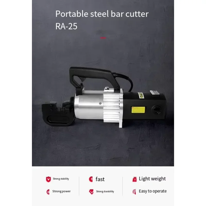 Construction site, factory most popular portable rebar cutting machine RA20