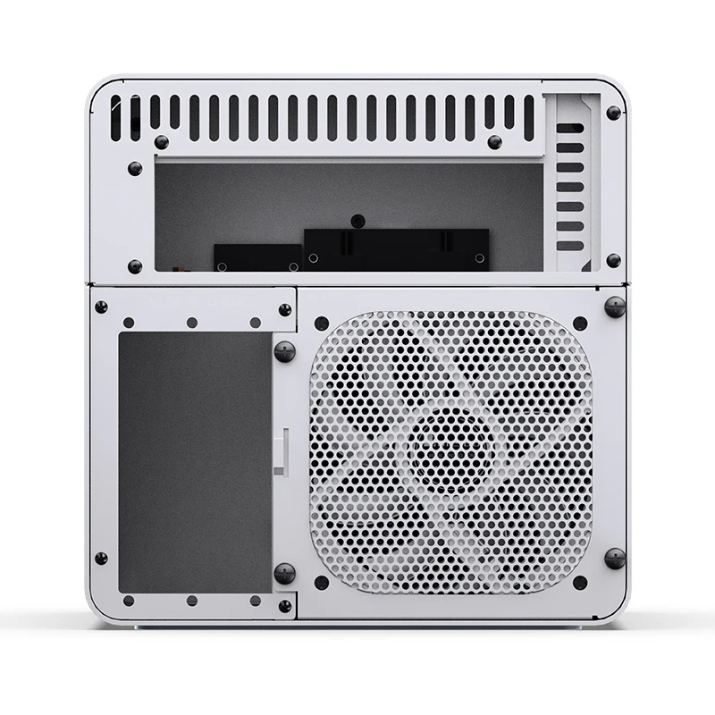 Imagem -04 - Mini All Aluminum Alloy Computer Case Itx pc Case Hdd Posições do Disco Rígido Escritório ou Casa Chassis Jonsbo-n2