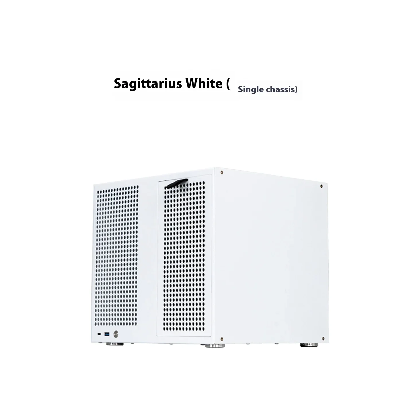 Sagittarius 8-bay NAS-computerchassis met ATX-voeding, MATX-moederbord, PCIE op volledige hoogte, 21,8L