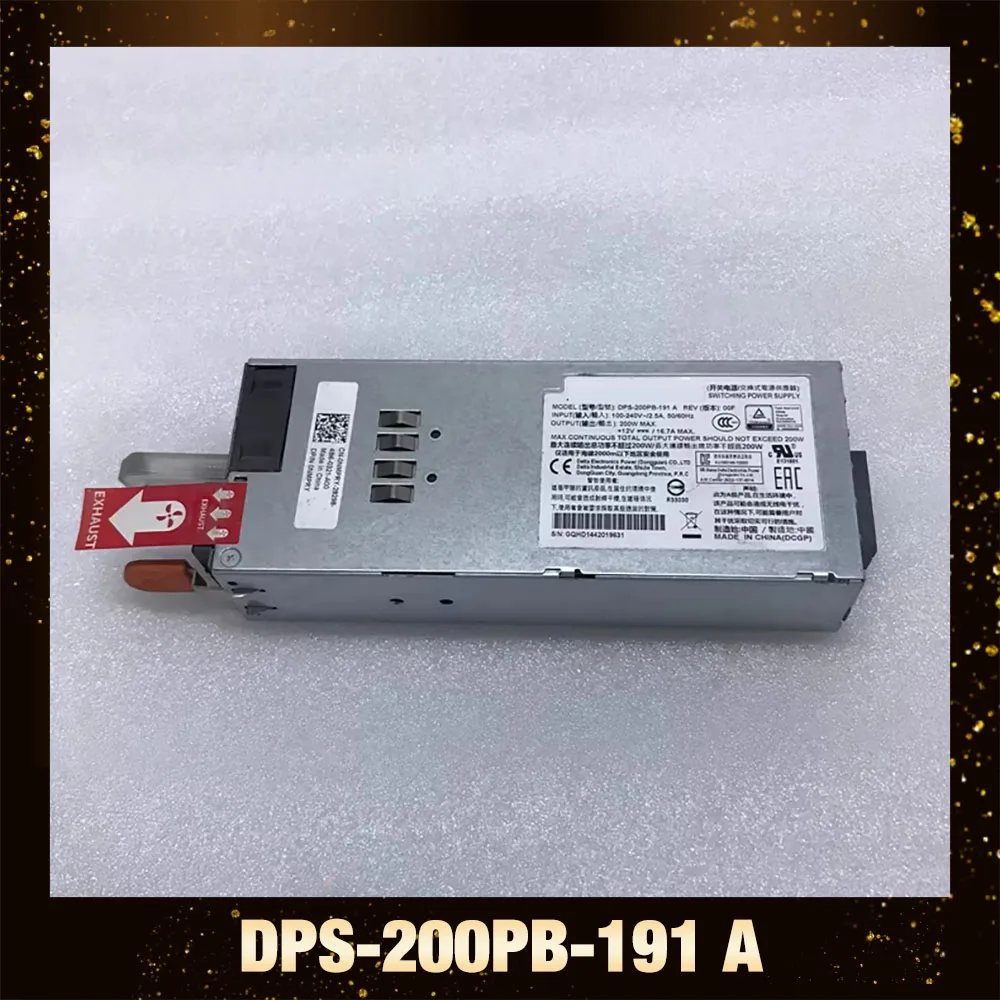 

DPS-200PB-191 A для D-e-l-l DPS-200PB-191A N3024 N3048 Модуль импульсного источника питания для сервера 200 Вт