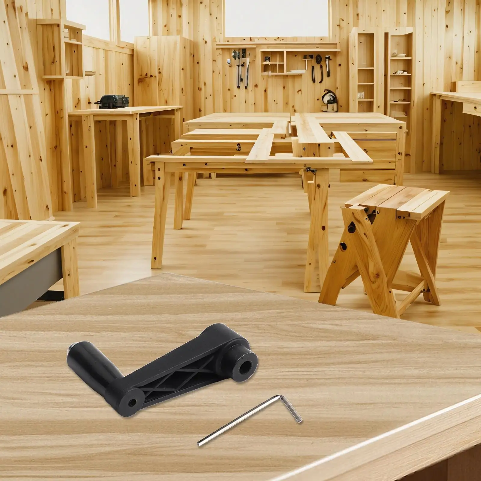 12mm Hand Crank Generator Versatile Crank Tool For Projects Energy Conversion Efficiency Heat-Treated Carbon Steel