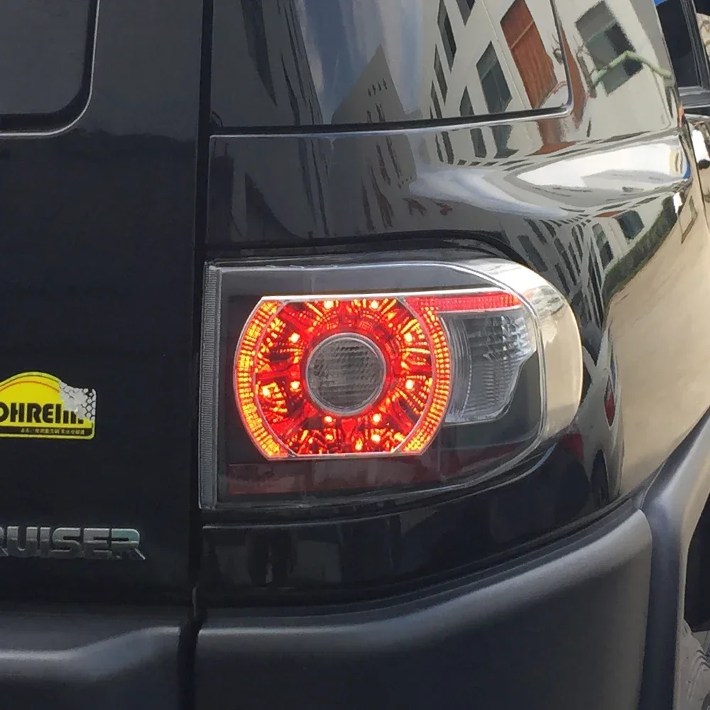 

Car Taillight For Toyota FJ Cruiser 2007-2017 LED Auto Rear Back Lamps Assembly Upgrade All New Blink Signal Light Accessories