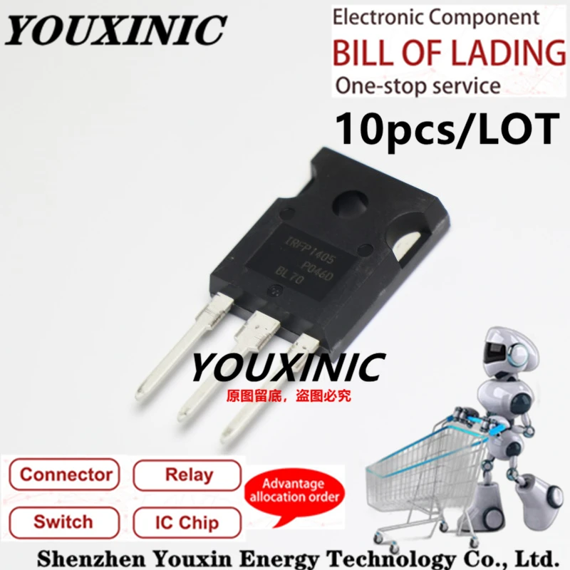 

YOUXINIC 2020+ 100% New Imported Original IRFP1405 IRFP1405PBF TO-247 N-channel MOS FET 55V 95A