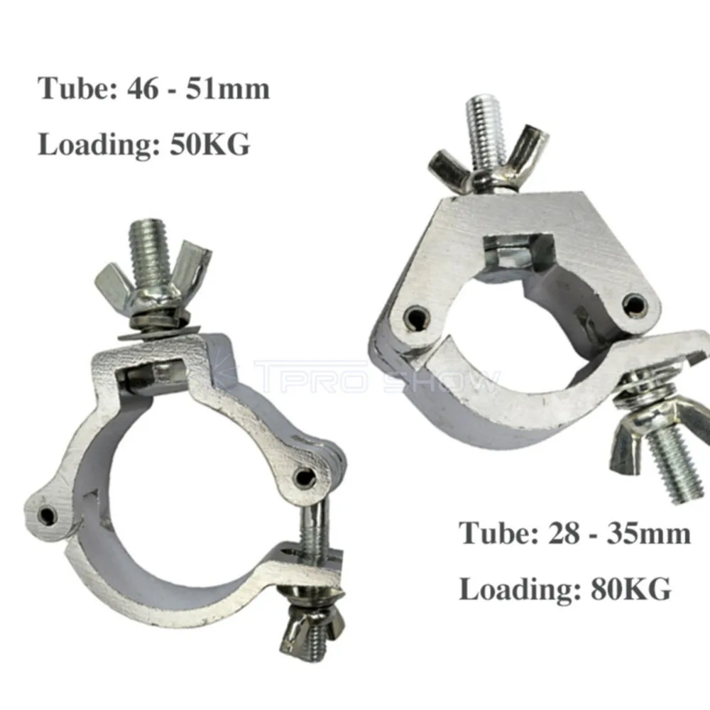 Stage Truss Lighting Clamp Para Luces Aluminium Hooks O Clamps For Mobile DJ Moving Head DMX LED Par Smoke Machine Laser Light