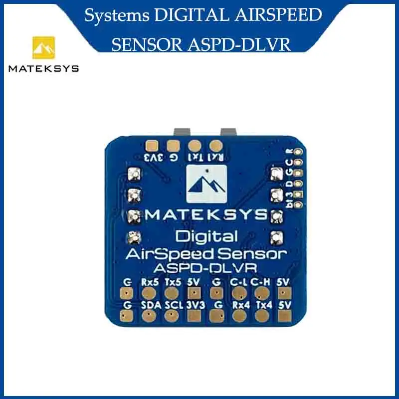 

Система MATEK ЦИФРОВОЙ ДАТЧИК СКОРОСТИ ПРАВА ASPD-DLVR ArduPilot AP_Periph F405/F303 CAN-узол 4,5 ~ 5,5 В для FPV Racing Drone RC Tool