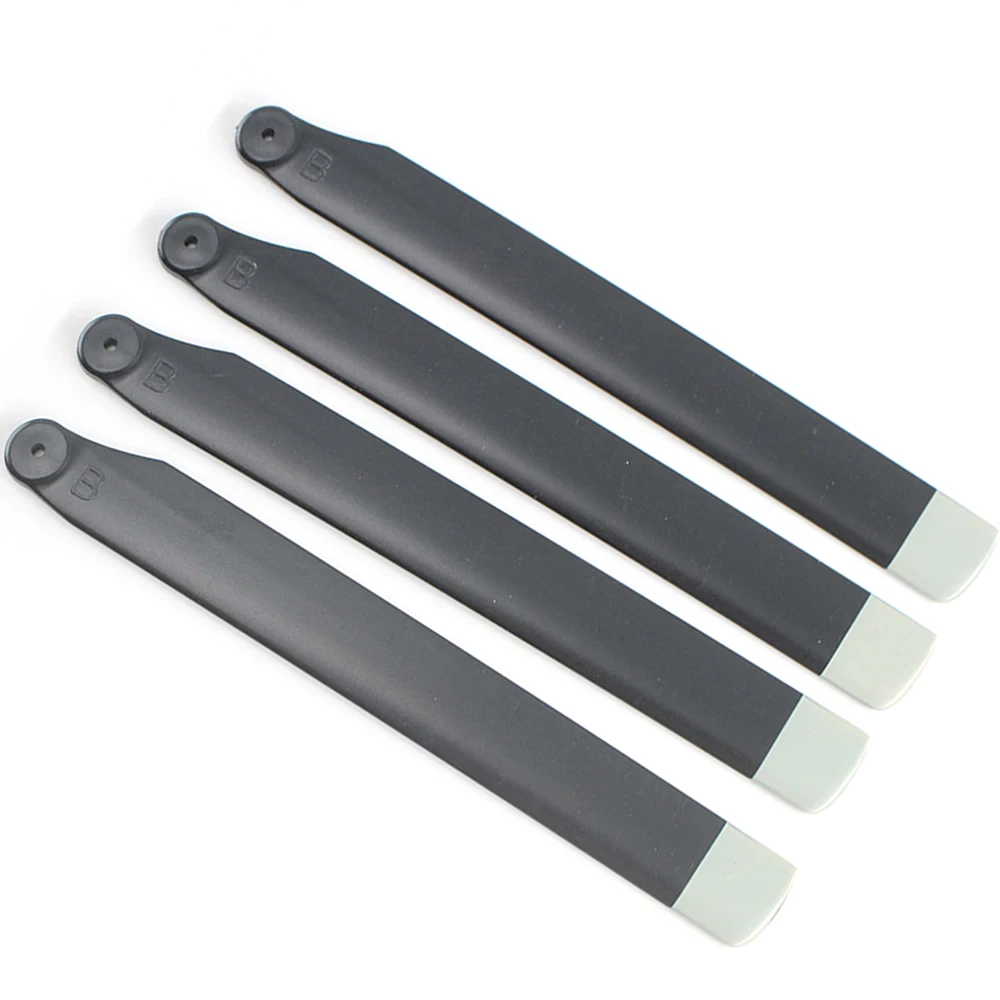 4Pcs Propeller Paddle Blades K160.0007.001, RC Helicopter Replacement Accessories for WLtoys K160