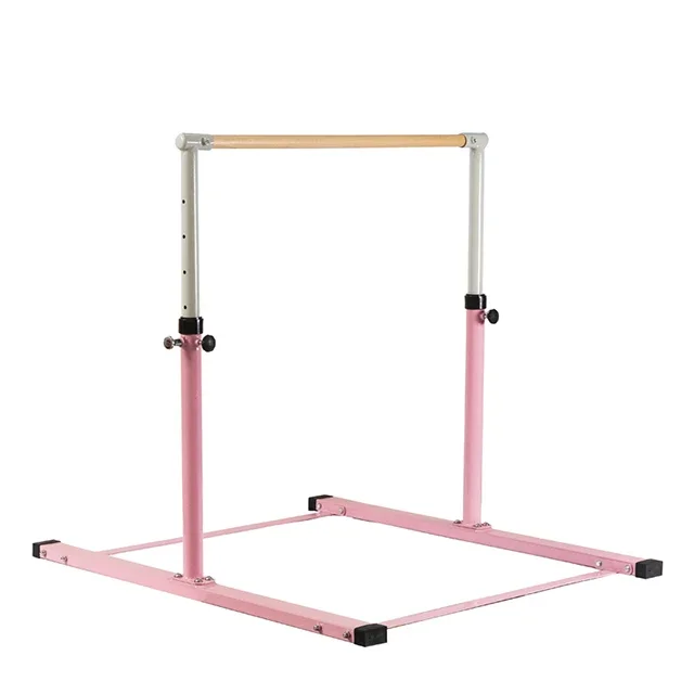 Gymnastics Training Bar Height Adjustable Horizontal Bar for Kids